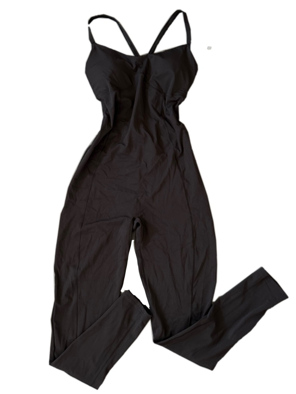 Gymshark Black Strappy Jumpsuit